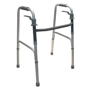 Çin tekerlekli sandalye yürüteç tıbbi rehabilitasyon ekipmanları yürüyüş çerçeve yürüteç yetişkin için