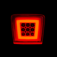 Lentille claire Full LED feu arrière antibrouillard pour Nissan 370Z 2009 ~ Juke NISMO édition 2013-2017 Sentra Nismo 2017 ~