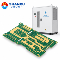 Server AI PCB Kosong 8-Layer FR-4 Kecepatan Tinggi HDI Kehilangan Sinyal Rendah Komputasi ENIG OSP INVERTER Flex FPC