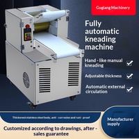 Nouvelle machine à pétrir la pâte et à presser les nouilles entièrement automatique de type 350 en acier inoxydable, pour la préparation de pains vapeur et de raviolis, usage commercial