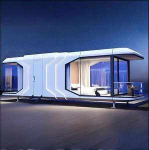 Casas Móviles Modernas Personalizables 2026, Estructura <span class=keywords><strong>de</strong></span> Acero Resistente a la Corrosión, Ecológicas, Impermeables, con Energía Solar, <span class=keywords><strong>para</strong></span> Escuelas - Product Image 1