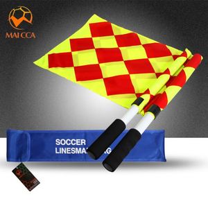 Football Referee Flag, Durable Hand Flag with Comfortable <b>Sponge</b> <b>Handle</b>, Suitable for Training and Matches - Product Image 3
