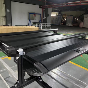 Cubierta Retráctil Impermeable de Aleación de Aluminio de Operación Manual para Caja de Camioneta <span class=keywords><strong>Chevrolet</strong></span> Silverado con Caja Trasera con Cierre - Product Image 2