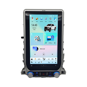 HFMidia Radio con Pantalla Vertical de 13.8 Pulgadas, Unidad Principal Multimedia con Bluetooth para Land Cruiser 2016-2018, Reproductor de Video para Auto con CarPlay - Product Image 1
