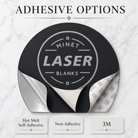 Feuille de similicuir laserable noir à argent avec support en mousse grise et adhésif activé par la chaleur, feuille vierge en similicuir PU pour laser