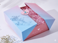 Luxuriöse Doppeltür-Magnetgeschenkbox mit Individuellem Logo, Stabile Kartonverpackung für Schmuck, Kosmetik, Schokolade, Kerzen