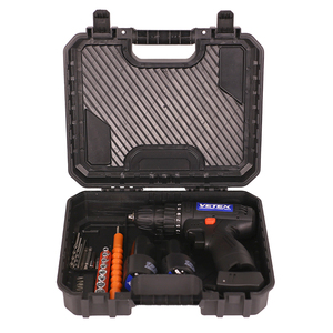 Vetex 12V 1500mAh Li-ion pin hoạt động 25 + 1 mô-men xoắn thiết lập điện điện khoan điều khiển thiết lập không dây khoan - Product Image 5