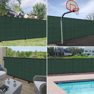 Red de protección de balcón HDPE para exteriores, Red Verde de valla de privacidad de 6x50 pies - Product Image 6