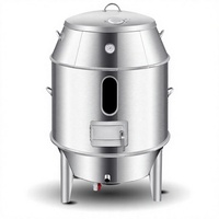 Chinese Peking Duck Oven Stainless Steel Charcoal Chicken Roaster Chinese Roast Duck Equipment