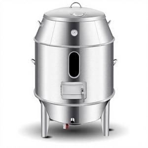 Chinese Roaster Duck Oven Chicken Roasting Oven with Hooks Charcoal Peking Duck Oven - Product Image 3