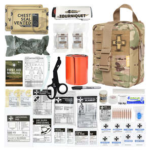 Rhino Rescue Tactical <span class=keywords><strong>Kit</strong></span> Urgence Camping Outdoor IFAK Pouch First Aid Survival <span class=keywords><strong>Kit</strong></span> Full <span class=keywords><strong>kit</strong></span> - Product Image 1