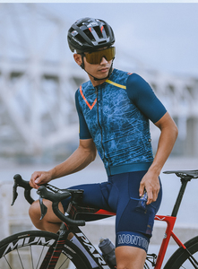 Marque privée personnalisée maillot de vélo de route conception colorée de gros vêtements de vélo OEM respirant <span class=keywords><strong>course</strong></span>-Fit vêtements de cyclisme - Product Image 5