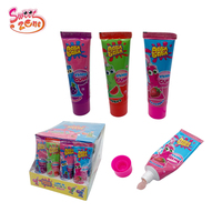 Chewing-gum liquide en tube, saveur fruitée, adorable
