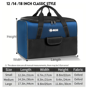 <span class=keywords><strong>Bolsa</strong></span> de Almacenamiento Portátil para Herramientas de Uso Rudo 1680D Impermeable, Capacidad de 150 lb, Maletín Plegable para <span class=keywords><strong>Electricista</strong></span>, OEM ODM Personalizable - Product Image 2