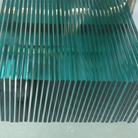 Kaca Tempered Bevel 12mm Kaca Float 5mm 6mm 8mm Bening Transparan Solid untuk Kamar Mandi, Luar Ruangan, Ruang Tamu, Dekorasi, Sampel Gratis