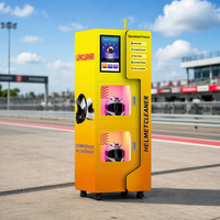Machine de nettoyage automatique de casques de moto : désinfection rapide, désodorisation, séchage et sélection de parfum