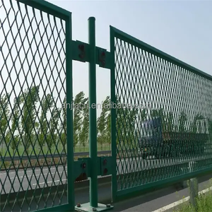 <span class=keywords><strong>Panneau</strong></span> de clôture en métal expansé anti-éblouissement pour voies ferrées, galvanisé à chaud, en acier, pour projets d'infrastructure, directement de l'usine - Product Image 2