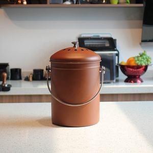 Stainless Steel Indoor <b>Compost</b> <b>Bin</b> for <b>Kitchen</b> Countertop - Product Image 6