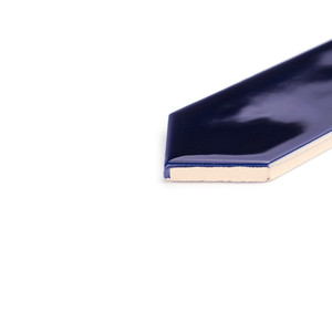 Azulejo Picket Azul Oscuro 5x25 cm Acabado Brillante Bordes Irregulares - Product Image 3