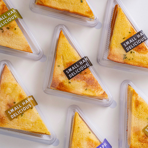 Dùng Một Lần Tam Giác Container Nhỏ Nhựa Pet Bánh Sandwich Bao Bì Hộp Thực Phẩm Bánh Cupcakes Bánh Mì Bánh Sandwich Takeaway Container - Product Image 6