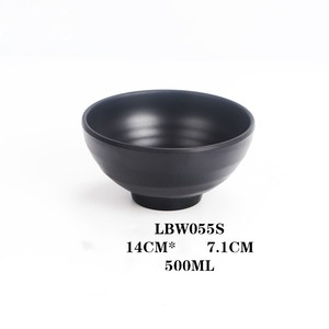 Hot Bán Nhật Bản Nhà Hàng Melamine Phục Vụ Bát Đen 5.5/6.5/7.5/8 Inch Noodle Ramen Súp Bát Chất Lượng Cao Cấp Bát - Product Image 4