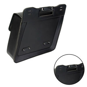 Pelex — sac de selle en cuir PU, sac latéral de selle pour Harley Sportster Dyna racer, haute qualité, prix d'usine - Product Image 6