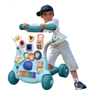 Pannello di Attività Multifunzionale per Bambini con Musiche e Luci, Giocattolo Educativo per Imparare a Camminare - Product Image 1