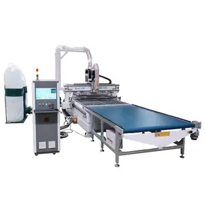 2024 new design wood 1530 nesting atc cnc router atc auto loading and unloading cnc wood router machine