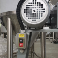 Miller de malt d'acier inoxydable 100 kg/h pour la bière de brassage à la maison