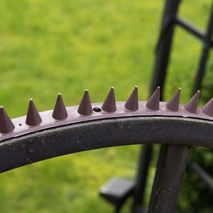 Magazzino Regno Unito 10 pz giardino esterno uccello repellente recinzione davanzale per finestre tetto controllo dei parassiti uccello punte spine uccello punte Anti piccione - Product Image 2