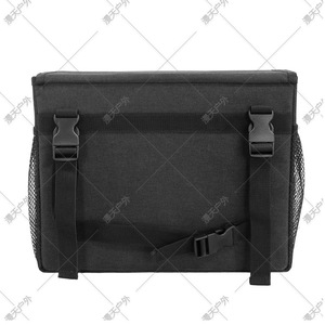 Bolsa para scooter eléctrico con portavasos, color negro, bolsa de almacenamiento para scooter eléctrico, cesta frontal para uso general - Product Image 3