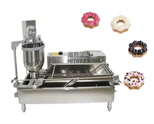 2024 thương mại hàng tăng gấp đôi Donut Nồi chiên Máy Donut làm Maker Máy