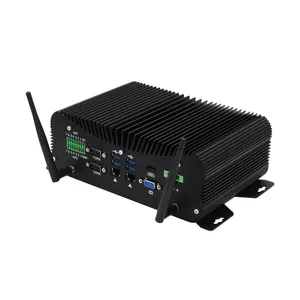 EGLOBAL güçlü endüstriyel pc 6COM intel core i5 8250U desteği ile rj45 lan wifi & bt watchdog wol gpio mini bilgisayar fansız pc