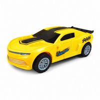 Coche Robot Deformable Seguro, Duradero y Ecológico con Sistema de Autodeformación, Coche de Carreras Educativo STEM para Niños