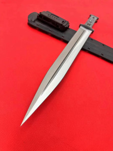 Couteau tactique de survie en plein air personnalisable DIY United Divine Sword, lame fixe en acier inoxydable de haute qualité, manche G10 - Product Image 2