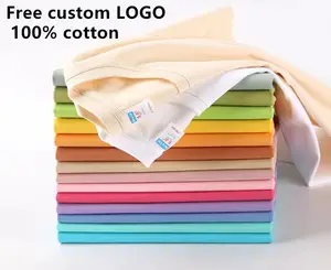 Free Customization Quality Heavyweight 100% Cotton Oversized Printed Embroidered Plain Tee Plus Size Men's Custom T Shirt