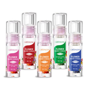ลิปบาล์ม ลิปออยล์ กลิ่นดอกไม้ ลิปออยล์เปลี่ยนสีตามอุณหภูมิ สีเปลี่ยนได้ตามอุณหภูมิ พีช/สตรอว์เบอร์รี/ส้ม/อะโวคาโด/องุ่น - Product Image 6