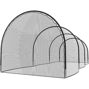 Gabbia da Battuta per Baseball Completamente Chiusa e Arcuata, Rete Protettiva Professionale per Allenamento all'Aperto, Pieghevole, per Adulti e Bambini, 22 Piedi - Product Image 5
