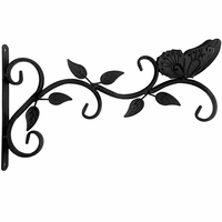 Étagère murale personnalisée pour panier de fleurs, fabrication en tôle, support métallique pour plantes, pour balcon et décoration intérieure