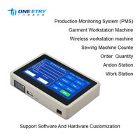Ordinateur embarqué ET400S avec écran tactile capacitif, scanner de codes QR sans fil, Wi-Fi double bande, machine industrielle de comptage et de rapports de travail