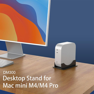 Soporte Vertical para <span class=keywords><strong>Apple</strong></span> <span class=keywords><strong>Mac</strong></span> <span class=keywords><strong>Mini</strong></span> M4 y M4 Pro, Soporte de Escritorio Metálico - Product Image 4