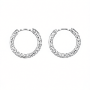 Pendientes de Aro de Moda 2.5*14, Modelo PE2936 para Mujer, Joyería de Alta Calidad - Product Image 3