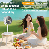 Ventilateur sur pied commercial oscillant à grande vitesse pour circulation d'air