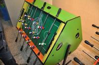Table de jeux d'arcade 3 en 1 : Football, Hockey sur glace, Baby-foot à vendre