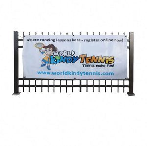 Bannière en PVC personnalisée, impression numérique, résistante, avec œillets et ourlet, production de bannières en PVC - Product Image 1