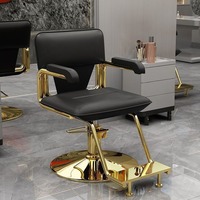 Chaise de salon de coiffure moderne et simple de haute qualité, chaise de barbier, siège de coupe de cheveux pour salon de beauté