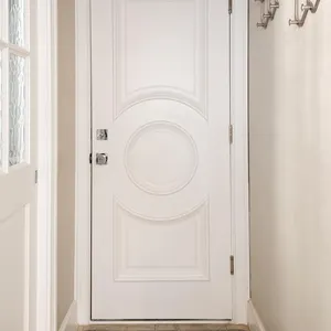 American Popular Design Interior Wooden Door Solid Wooden Doors Model For Villa