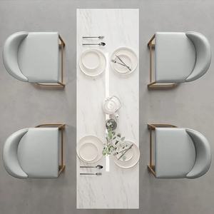 Taburete de Bar Moderno de Cuero, Taburete de <span class=keywords><strong>Barra</strong></span> de Acero Inoxidable <span class=keywords><strong>para</strong></span> <span class=keywords><strong>Cocina</strong></span>, Hogar, Bistro, Muebles, Silla y <span class=keywords><strong>Mesa</strong></span> de Restaurante - Product Image 4