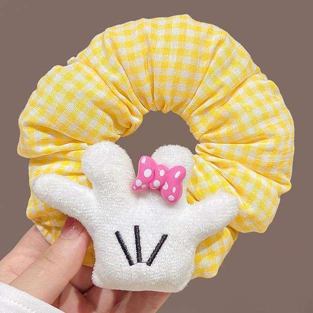 Círculo amarillo de palma