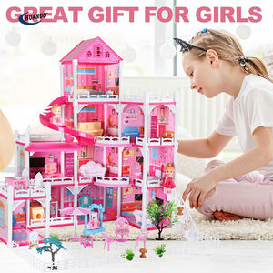 <span class=keywords><strong>Maison</strong></span> de Poupée à 10 Pièces avec Figurines de Poupées, Chiots, Meubles et Accessoires, Grande <span class=keywords><strong>Maison</strong></span> de Jeu <span class=keywords><strong>pour</strong></span> Filles - Product Image 6